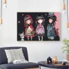 Cartoon Goreth Dolls - Full Round Diamond - 40x30cm