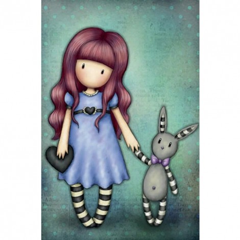 Cartoon Goreth Dolls - Full Round Diamond - 30x40cm