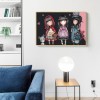 Cartoon Goreth Dolls - Full Round Diamond - 40x30cm