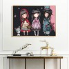Cartoon Goreth Dolls - Full Round Diamond - 40x30cm
