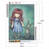 Cartoon Goreth Dolls - Full Round Diamond - 30x40cm