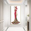 Dress Lady - Full Round Diamond - 30x60cm