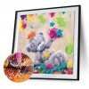 Bear-Special Shaped Diamond-30*30CM