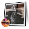 Cat Tiger - Full Round Diamond - 35*35cm