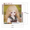 Cartoon Goreth Dolls - Full Round Diamond - 30x30cm