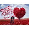 Love Valentine Day - Full Round Diamond - 30x40cm