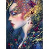 Peafowl Women - Full Round Diamond - 40x50cm