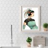Lady - Full Round Diamond - 30x40cm
