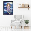 Doll Girl - Special Shaped Diamond - 30x40cm