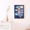 Doll Girl - Special Shaped Diamond - 30x40cm