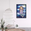 Doll Girl - Special Shaped Diamond - 30x40cm
