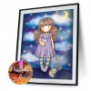 Doll Girl - Special Shaped Diamond - 30x40cm