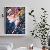 Peafowl Women - Full Round Diamond - 40x50cm