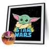 Yoda-Round Diamond-30x30CM