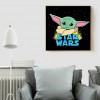Yoda-Round Diamond-30x30CM