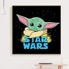 Yoda-Round Diamond-30x30CM