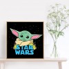 Yoda-Round Diamond-30x30CM