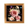 Pink Rose - Partial Round Diamond - 30x30cm