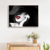 Sexy Beauty Diamond Full Round Drill Mosaic Wall Art Picture of Rhinestone