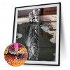 Cat TigerAnimal - Full Diamond Painting - 30x40cm