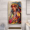 Aboriginal Women - Full Round Diamond - 45x85cm