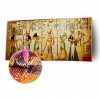 Egypt Life - Full Round Diamond - 100x50cm