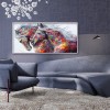 Colorful Skin Horses - Full Round Diamond - 80x40cm