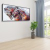 Colorful Skin Horses - Full Round Diamond - 80x40cm