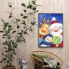 Santa Claus - Full Round Diamond - 30x40cm