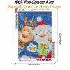 Santa Claus - Full Round Diamond - 30x40cm