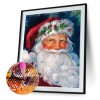 Santa Claus - Full Round Diamond - 30x40cm