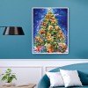 Christmas Tree - Full Round Diamond - 40x50cm