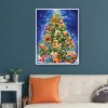 Christmas Tree - Full Round Diamond - 40x50cm
