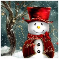 Christmas Snowman - Full ...
