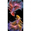 Colorful Fish - Full Round Diamond - 45x85cm