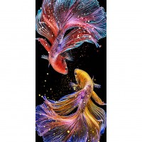 Colorful Fish - Full Roun...