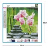 Bamboo Stone - Full Diamond Painting - 30x30cm