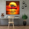 Tree Moon  - Full Diamond Painting - 30x30cm