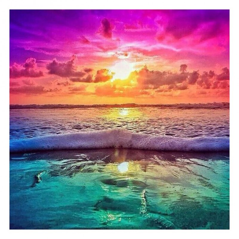 Sunset Seaside - Ful...