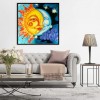 Sun and Moon - Full Diamond Painting - 30x30cm