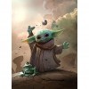 Yoda Cartoons - Full Round Diamond - 30x40cm
