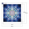 Datura Flower - Special Shaped Diamond - 40x40cm