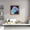 Glitter Flower - Full Diamond Painting - 30x30cm