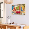Family Board - Full Square Diamond - 50x40cm