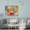 Family Board - Full Square Diamond - 50x40cm