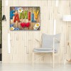 Family Board - Full Square Diamond - 50x40cm