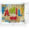 Family Board - Full Square Diamond - 50x40cm