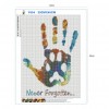 Forever Hand - Full Round Diamond - 40x30cm