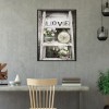 LOVE - Full Round Diamond - 40x30cm
