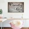 Family Christmas - Full Square Diamond - 50x40cm